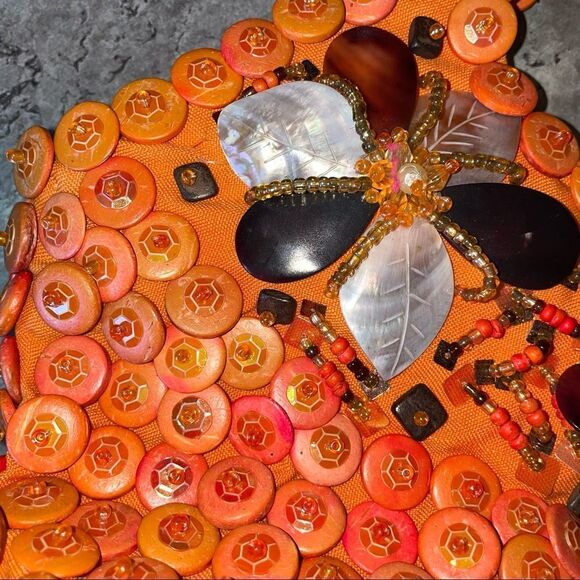 POMME d'orenge orange mini shell bag - Picture 15 of 15